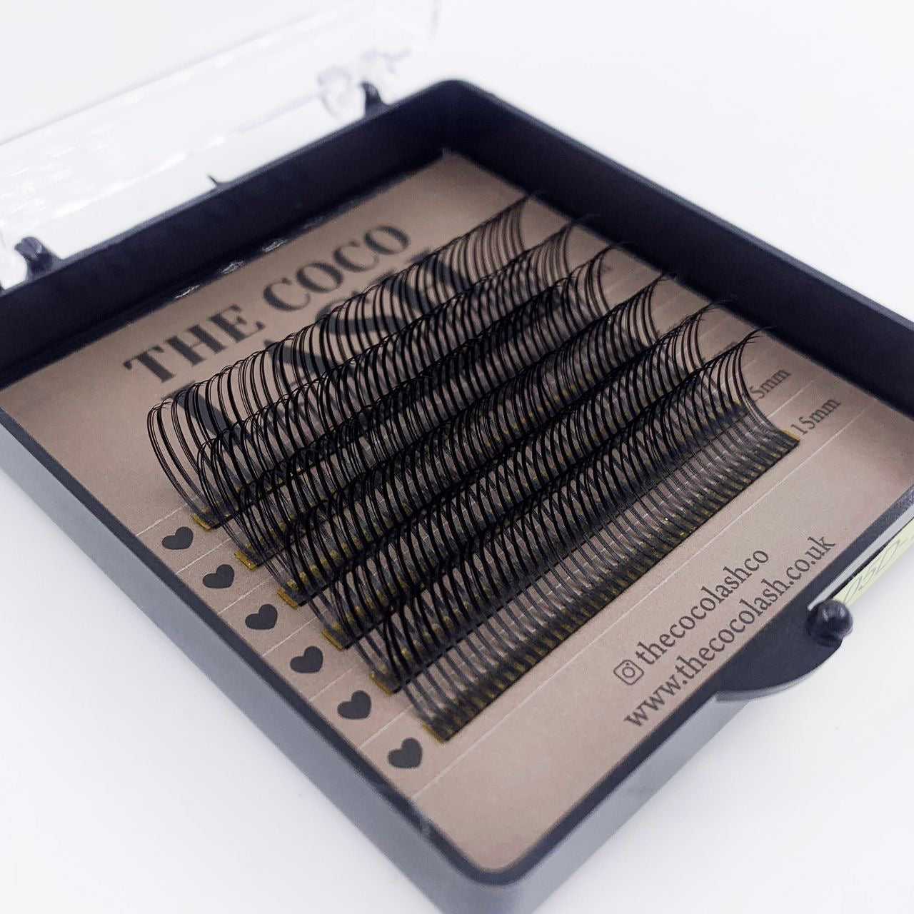 Mini Fluffy Spikes/Wet Look Lash Tray - 6 Rows