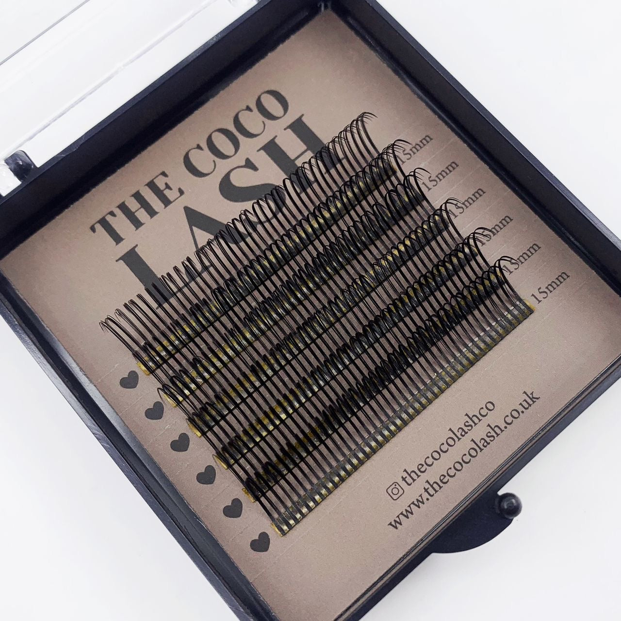 Mini Fluffy Spikes/Wet Look Lash Tray - 6 Rows